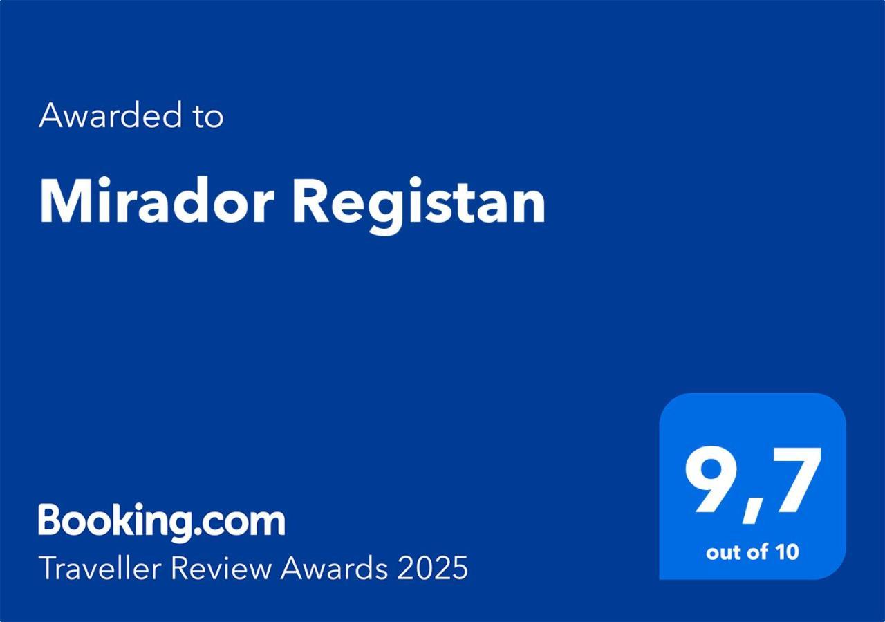 דירות סמרקנד Mirador Registan מראה חיצוני תמונה